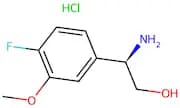(R)-2-Amino-2-(4-fluoro-3-methoxyphenyl)ethanol hydrochloride