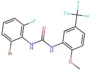 1-(2-Bromo-6-fluorophenyl)-3-(2-methoxy-5-(trifluoromethyl)phenyl)urea