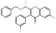 (R)-2-(1-(benzyloxy)ethyl)-6-fluoro-3-(3-fluorophenyl)-4H-chromen-4-one