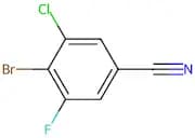 4-Bromo-3-chloro-5-fluorobenzonitrile