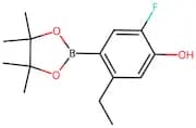 5-Ethyl-2-fluoro-4-(4,4,5,5-tetramethyl-1,3,2-dioxaborolan-2-yl)phenol