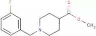 Methyl 1-(3-fluorobenzyl)-4-piperidinecarboxylate