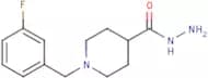 1-(3-Fluorobenzyl)piperidine-4-carbohydrazide