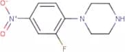 1-(2-Fluoro-4-nitrophenyl)piperazine