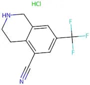 7-(Trifluoromethyl)-1,2,3,4-tetrahydroisoquinoline-5-carbonitrilehydrochloride
