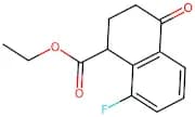 Ethyl 8-fluoro-4-oxo-1,2,3,4-tetrahydronaphthalene-1-carboxylate