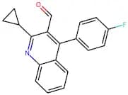 2-Cyclopropyl-4-(4-fluorophenyl)quinoline-3-carbaldehyde