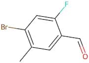 4-Bromo-2-fluoro-5-methylbenzaldehyde