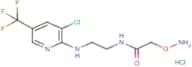 2-[(2-{[2-(Ammoniooxy)acetyl]amino}ethyl)amino]-3-chloro-5-(trifluoromethyl)pyridine hydrochloride
