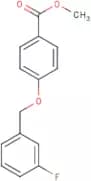 Methyl 4-[(3-fluorobenzyl)oxy]benzoate