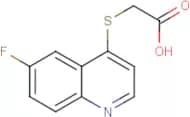 [(6-Fluoroquinolin-4-yl)thio]acetic acid