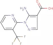 5-Amino-1-[3-(trifluoromethyl)-2-pyridyl]pyrazole-4-carboxylic acid