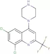 1-[6,8-Dichloro-2-(trifluoromethyl)quinol-4yl]piperazine