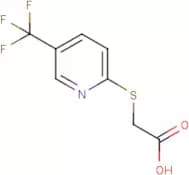 {[5-(Trifluoromethyl)pyridin-2-yl]thio}acetic acid