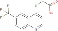 {[6-(Trifluoromethyl)quinolin-4-yl]thio}acetic acid