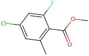 Methyl 4-chloro-2-fluoro-6-methylbenzoate
