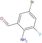 2-Amino-5-bromo-3-fluorobenzaldehyde