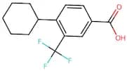 4-Cyclohexyl-3-(trifluoromethyl)benzoic acid