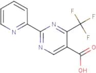 2-(Pyridin-2-yl)-4-(trifluoromethyl)-5-pyrimidinecarboxylic acid