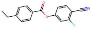 4-Cyano-3-fluorophenyl-4-ethylbenzoate