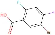 5-Bromo-2-fluoro-4-iodobenzoic acid