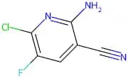 2-Amino-6-chloro-5-fluoro-3-pyridinecarbonitrile