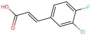 3-Chloro-4-fluorocinnamic acid