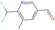 6-(Difluoromethyl)-5-methylpyridine-3-carbaldehyde