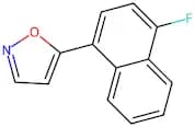 5-(4-Fluoro-1-naphthyl)isoxazole