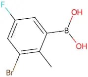 3-Bromo-5-fluoro-2-methylphenylboronic acid