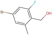 (4-Bromo-2-fluoro-6-methylphenyl)methanol