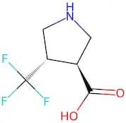 (3S,4S)-4-(trifluoromethyl)pyrrolidine-3-carboxylic acid