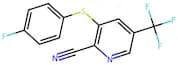 3-(4-Fluoro-phenylsulfanyl)-5-trifluoromethyl-pyridine-2-carbonitrile