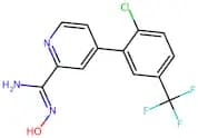 4-(2-Chloro-5-trifluoromethyl-phenyl)-N-hydroxy-pyridine-2-carboxamidine