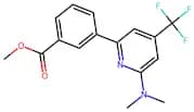 3-(6-Dimethylamino-4-trifluoromethyl-pyridin-2-yl)-benzoic acid methyl ester