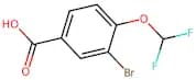 3-Bromo-4-(difluoromethoxy)benzoic acid