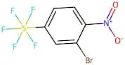 3-Bromo-4-nitropentafluorosulfanylbenzene