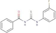 N-[(3-Fluorophenyl)carbamothioyl]benzamide