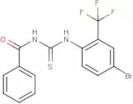 N-{[4-Bromo-2-(trifluoromethyl)phenyl]carbamothioyl}benzamide