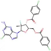 (2R,3R,4R,5R)-5-(2-Amino-6-Chloro-9H-Purin-9-Yl)-2-(((4-Chlorobenzoyl)Oxy)Methyl)-4-Fluoro-4-Methy…
