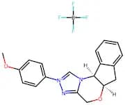 (5AR,10bS)-2-(4-methoxyphenyl)-5a,10b-dihydro-4H,6H-indeno[2,1-b][1,2,4]triazolo[4,3-d][1,4]oxazin…