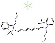 1,1'-Dibutyl-3,3,3',3'-Tetramethylindotricarbocyanine Hexafluorophosphate