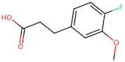 3-(4-Fluoro-3-Methoxyphenyl)Propanoic Acid