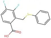 3,4-Difluoro-2-((Phenylthio)Methyl)Benzoic Acid