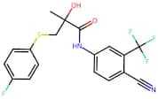 N-[4-Cyano-3-(trifluoromethyl)phenyl]-3-[(4-fluorophenyl)thio]-2-hydroxy-2-methylpropionamide