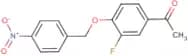 1-[3-Fluoro-4-(4-nitrobenzyloxy)phenyl]-1-ethanone