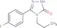 3-(4-Fluorophenyl)-4,5-dihydro-4-propyl-1H-triazol-5-one