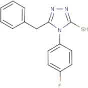 5-Benzyl-4-(4-fluorophenyl)-4H-1,2,4-triazole-3-thiol