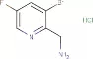 2-(Aminomethyl)-3-bromo-5-fluoropyridine hydrochloride