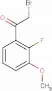 2-Fluoro-3-methoxyphenacyl bromide